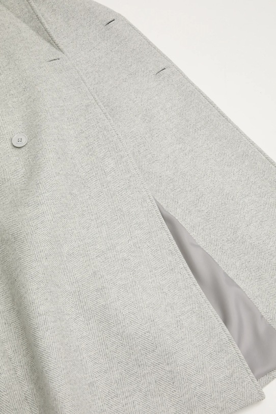 Lacoste haină cu lână BH5529 gri