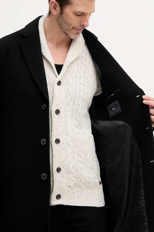 Liu Jo płaszcz z dodatkiem wełny QXX073.T217A