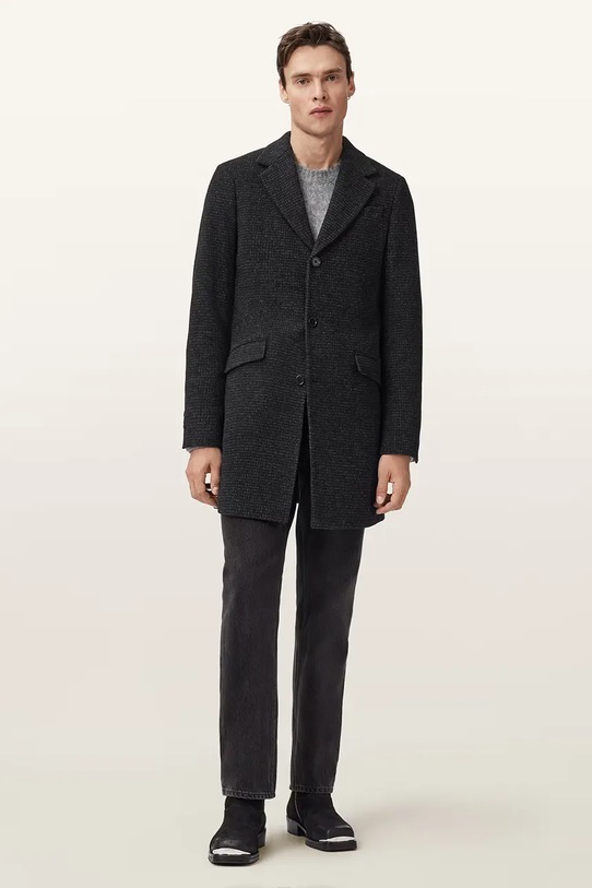 Oblačila Plašč z dodatkom volne AllSaints CASPIAN M023OD črna