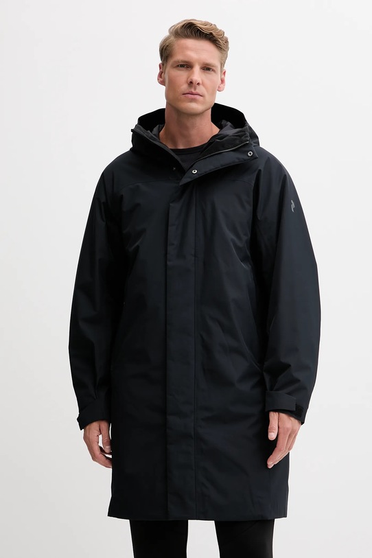 Куртка Peak Performance Treeline з підкладкою чорний G80564