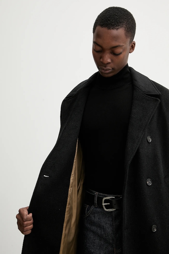 Abercrombie & Fitch płaszcz z dodatkiem wełny KI132.5187.900