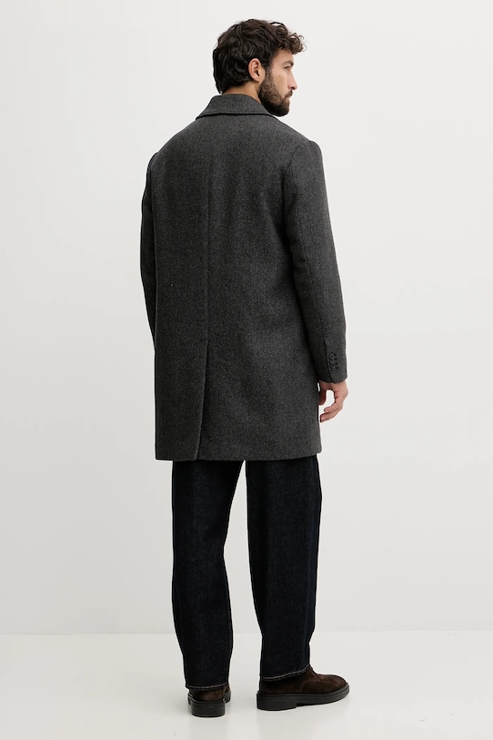 Одежда Пальто с добавлением шерсти United Colors of Benetton 2C4VUN06U серый