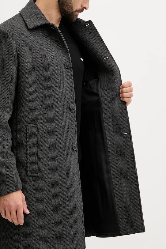 Пальто с добавлением шерсти United Colors of Benetton 2C4VUN06U