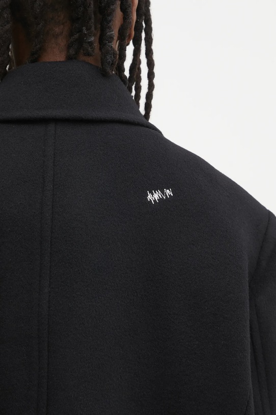 Ader Error wool coat COAT BO42FYCT0101BK black