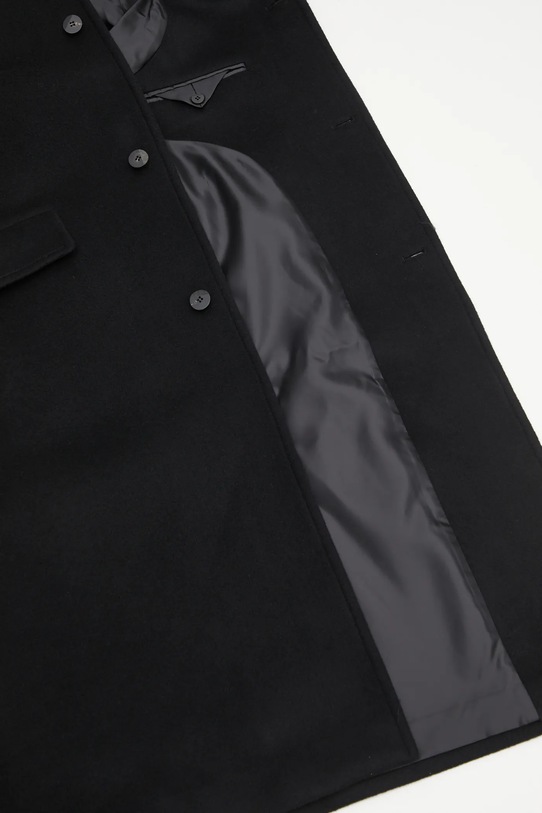 Ader Error płaszcz wełniany COAT BO42FYCT0101BK