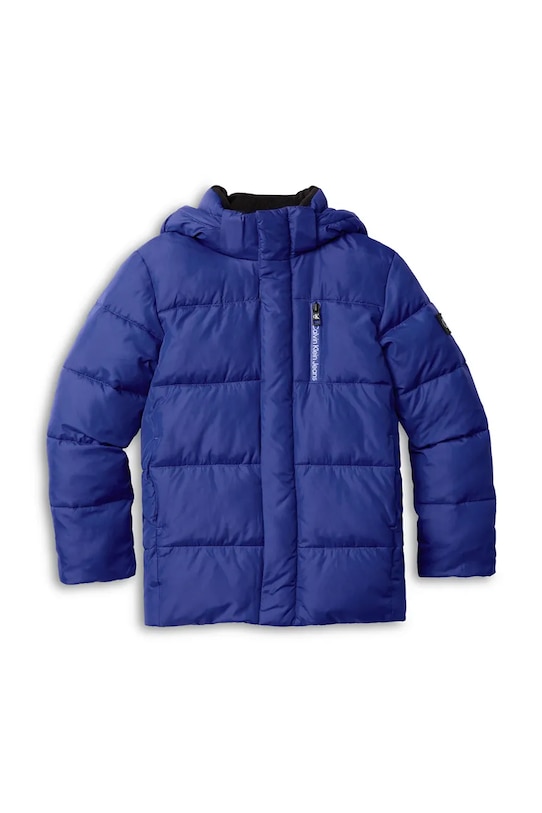 Παιδικό χειμωνιάτικο μπουφάν Calvin Klein Jeans IB0IB01276.104.116.9BYA σκούρο μπλε AW25