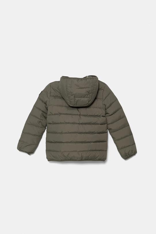 Chłopiec Calvin Klein Jeans kurtka puchowa IB0IB02174.9BYA zielony