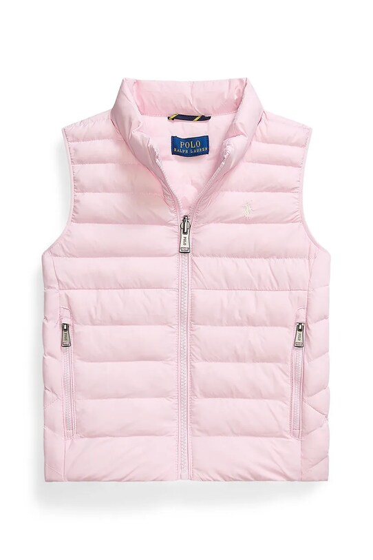 Дитяча безрукавка Polo Ralph Lauren злегка утеплена рожевий 322969872003