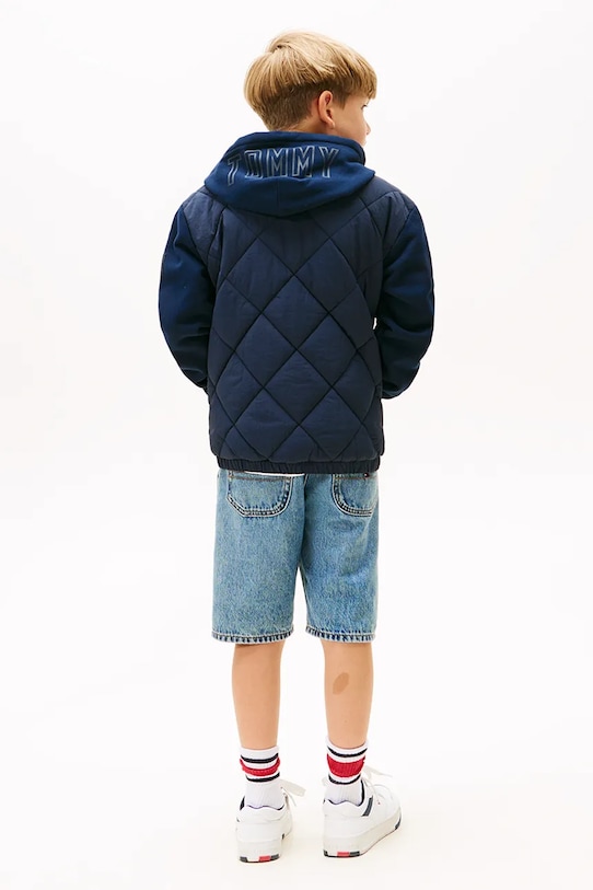 Tommy Hilfiger kurtka dziecięca granatowy KB0KB09736.9BYA