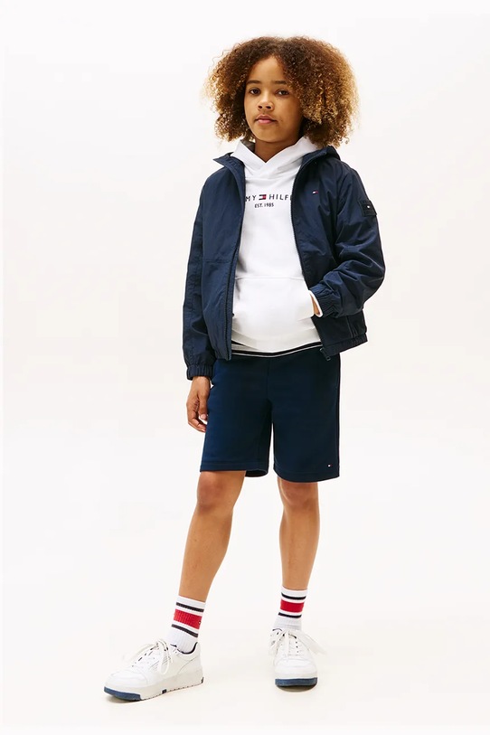 Хлопчик Дитяча куртка Tommy Hilfiger KB0KB09737.128.176.9BYA темно-синій