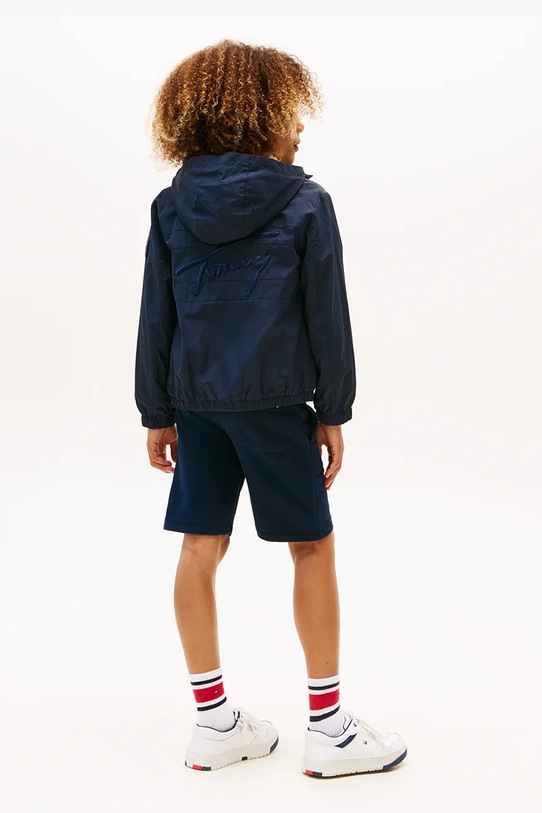 Дитяча куртка Tommy Hilfiger темно-синій KB0KB09737.128.176.9BYA