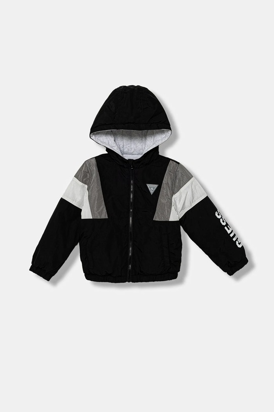 Detská bunda Guess jemné zateplenie čierna N5YL02.WF090.9BYA