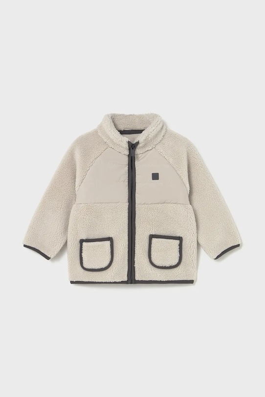 Βρεφική μπλούζα fleece Mayoral 2427.3C.Baby.9BYA μπεζ AW25