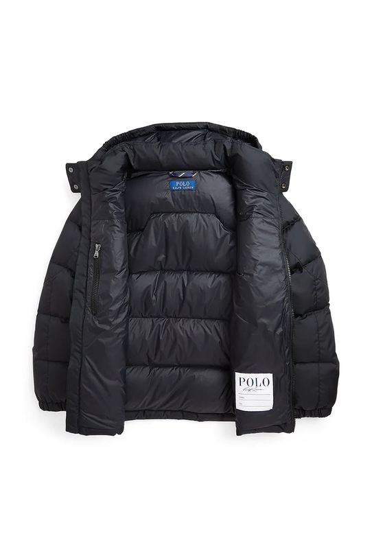 Παιδικό μπουφάν με πούπουλα Polo Ralph Lauren μαύρο 323969861001