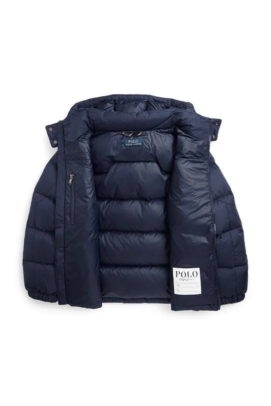 Παιδικό μπουφάν με πούπουλα Polo Ralph Lauren 323969861002 σκούρο μπλε
