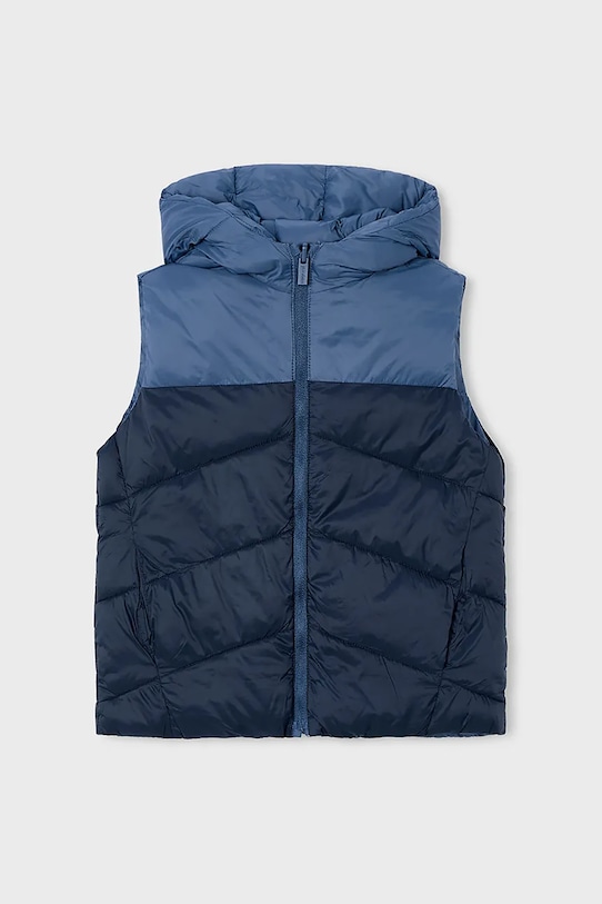 Chłopiec Mayoral bezrękawnik dwustronny dziecięcy 4382.5B.Mini.9BYA granatowy