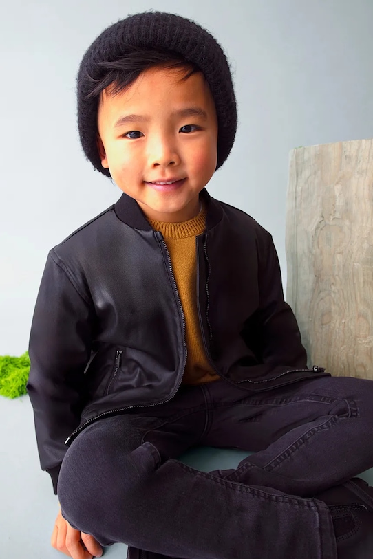 Mayoral kurtka bomber 4413.5E.Mini.9BYA czarny