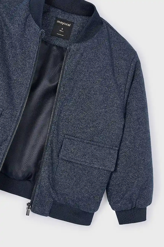 Chlapec Detská bunda bomber Mayoral 4415.5H.Mini.9BYA tmavomodrá