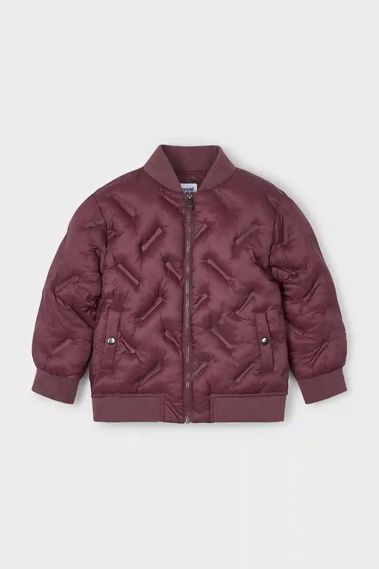 Παιδικό μπουφάν bomber Mayoral 4420.5F.Mini.9BYA μπορντό AW25