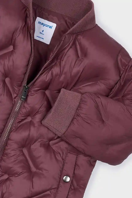 Dětská bomber bunda Mayoral burgundské 4420.5F.Mini.9BYA