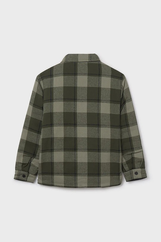 Băieți Mayoral cămașă din bumbac 7106.7E.Junior.9BYA verde