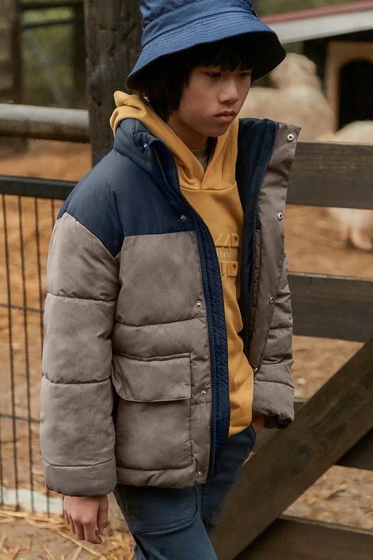 Mayoral giacca per bambini foderato marrone 7414.7C.Junior.9BYA