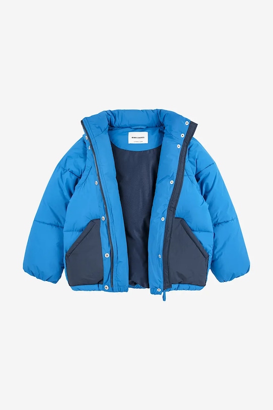 Bobo Choses kurtka dziecięca Tic Tac Toe 225AC124 niebieski