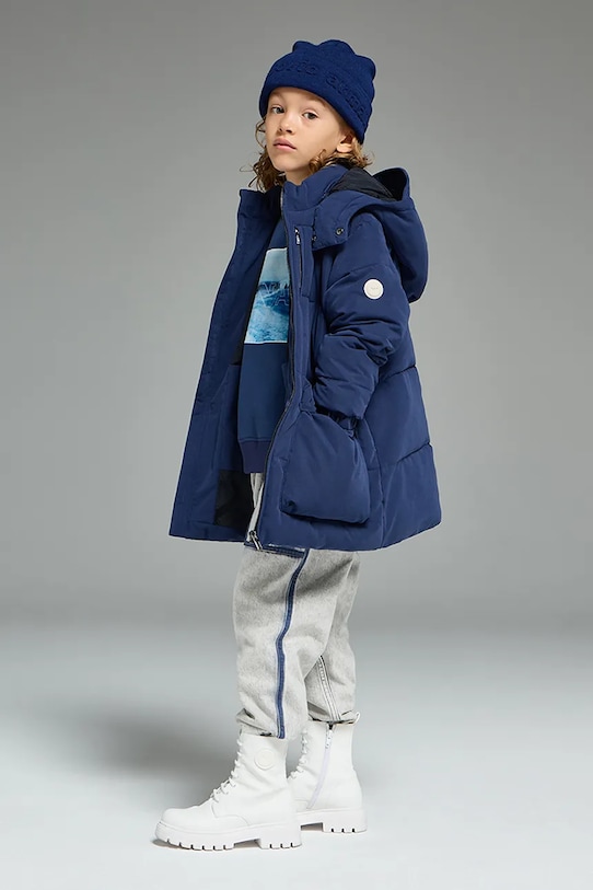 Otroška jakna Emporio Armani Drugo mornarsko modra EB000511.AF13373
