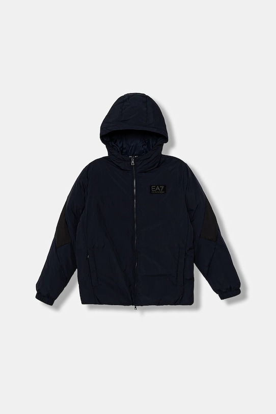 Detská bunda EA7 Emporio Armani zateplené tmavomodrá 7B000233.AF15951