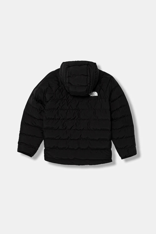 The North Face kurtka dwustronna dziecięca B REVERSIBLE PERRITO HOODED JACKET NF0A88TWWOO1 czarny AW25