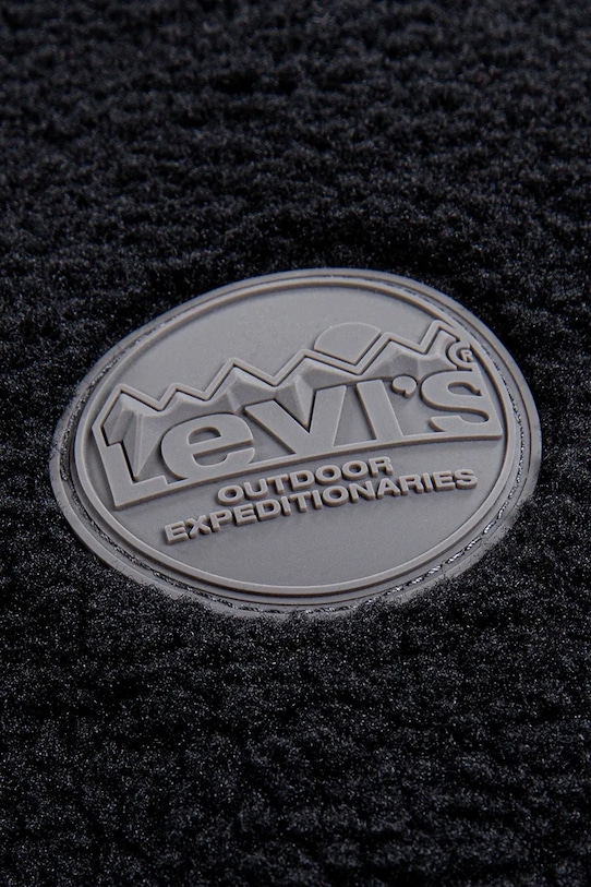 Băieți Levi's geacă copii UTILITY PKT SHERPA JKT 9EN627 negru