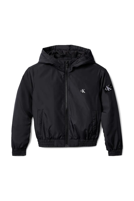 Calvin Klein Jeans kurtka dziecięca pozostałe czarny IB0IB02568.9BYA
