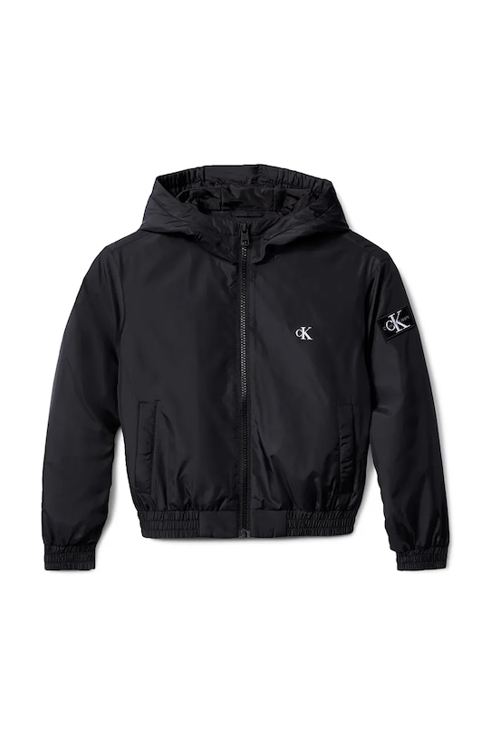 Calvin Klein Jeans kurtka dziecięca pozostałe czarny IB0IB02568.9BYA