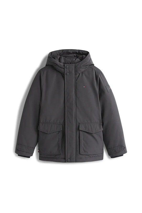 Tommy Hilfiger kurtka dziecięca KB0KB09889.9BYA czarny AW25