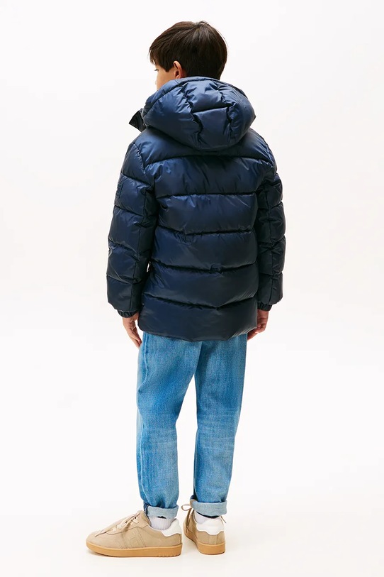 Tommy Hilfiger kurtka dziecięca granatowy KB0KB10002.9BYA