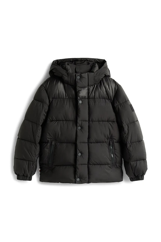 Дитяча куртка Tommy Hilfiger KB0KB10093.104.122.9BYA чорний AW25