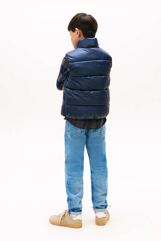 Tommy Hilfiger bezrękawnik dziecięcy KB0KB10092.128.176.9BYA granatowy
