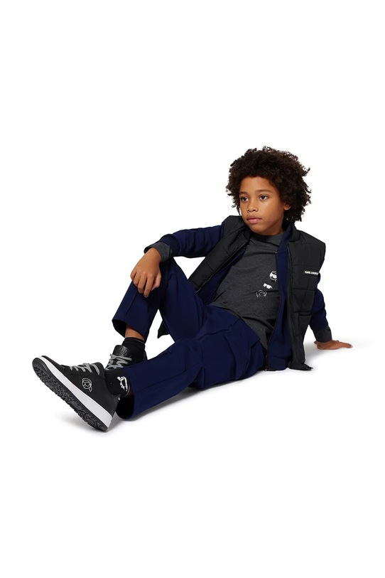 Karl Lagerfeld gilet da bambino Z30636.126.150 nero
