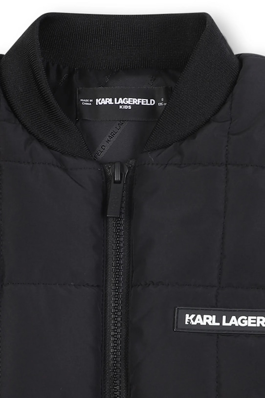 Karl Lagerfeld bezrękawnik dziecięcy czarny Z30636.126.150