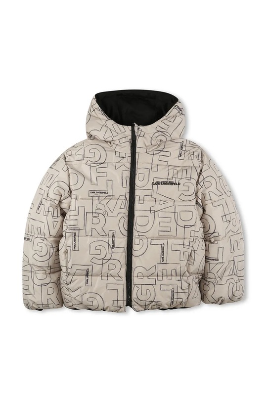 Dječja dvostrana jakna Karl Lagerfeld Z30638.162.174 bež AW25