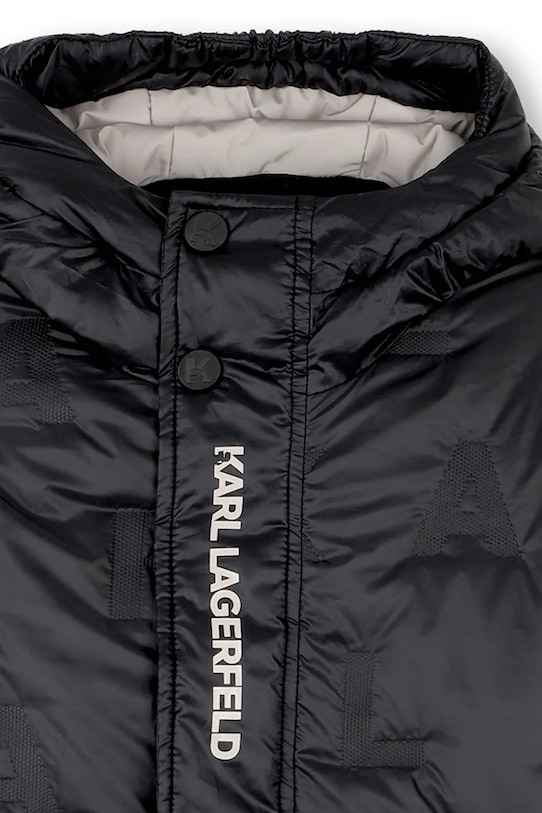 Chłopiec Karl Lagerfeld kurtka dziecięca Z30947.114.150 czarny