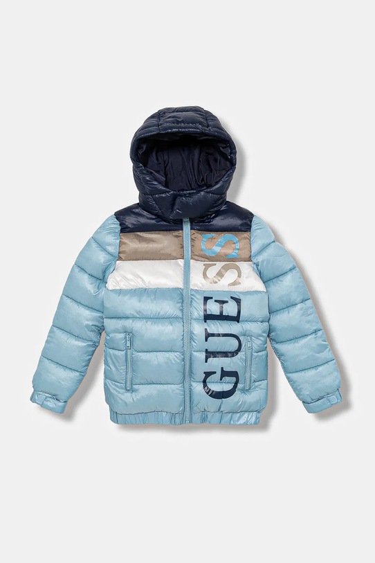 Детская куртка Guess с утеплением голубой L5BL09.WEGY0.9BYA