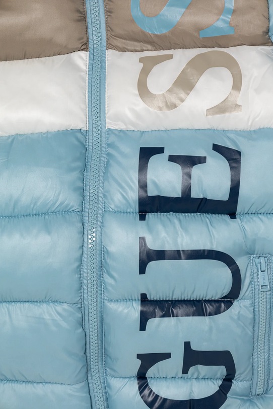 Мальчик Детская куртка Guess L5BL09.WEGY0.9BYA голубой