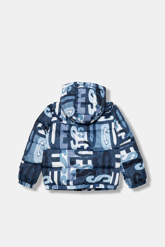 Παιδικό μπουφάν Guess N5BL04.WCFM0.9BYA μπλε AW25