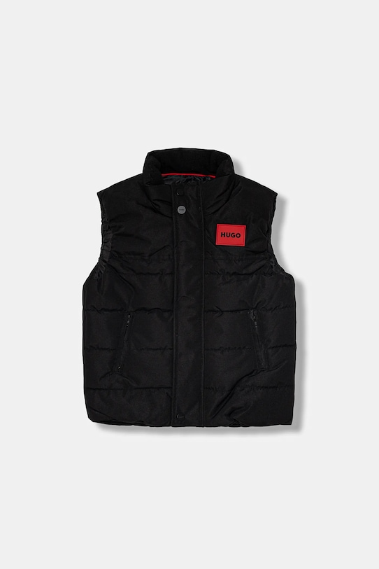 Detská vesta HUGO zateplené čierna G00482.102.108