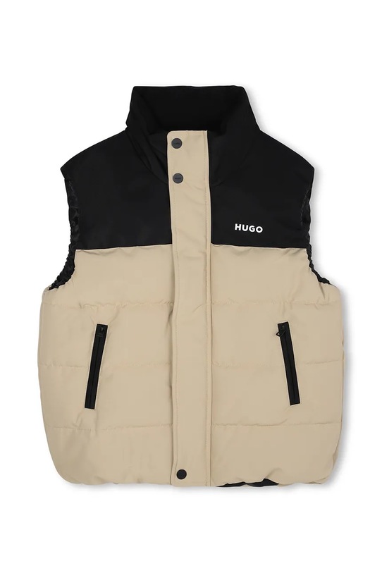 Детский пуховой безрукавник HUGO G00482.162.174 бежевый AW25
