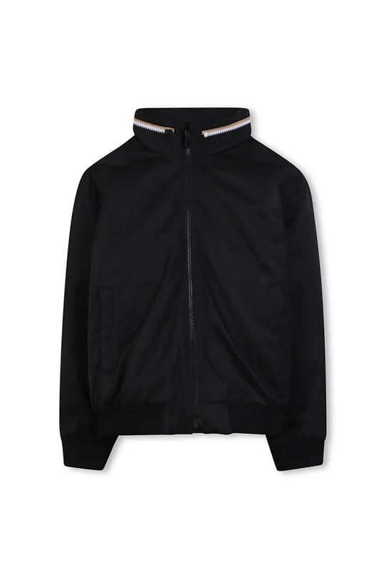 Παιδικό μπουφάν BOSS J52384.126.150 μαύρο AW25