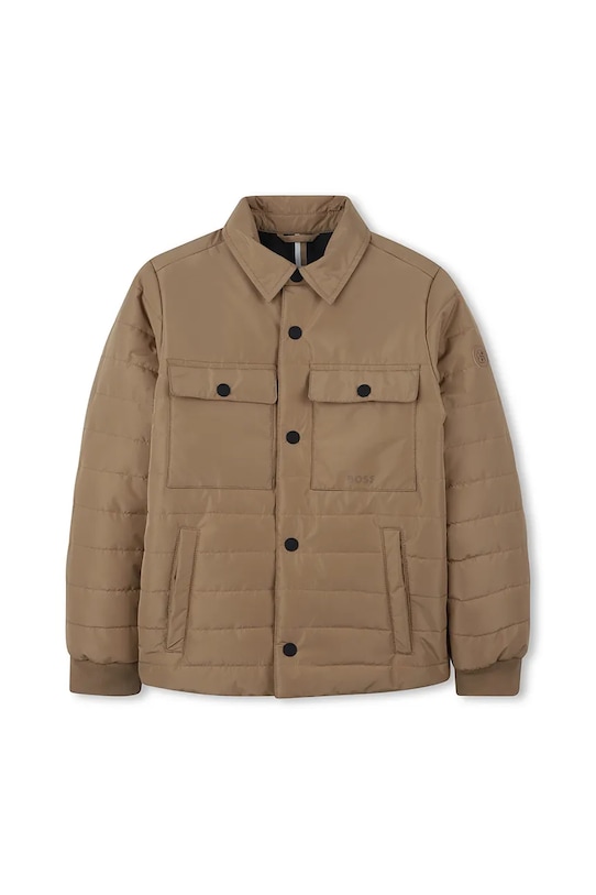 BOSS kurtka dziecięca J52392.114.150 brązowy AW25