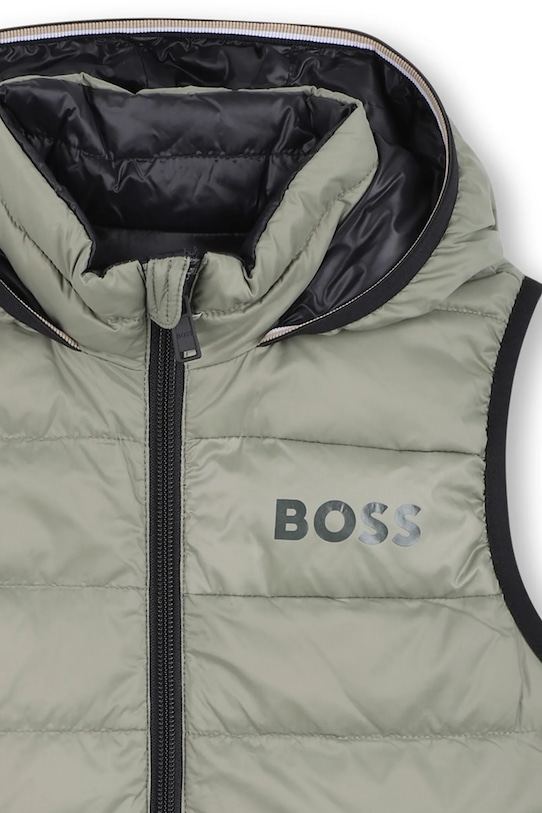 BOSS bezrękawnik dziecięcy J52395.162.174 zielony