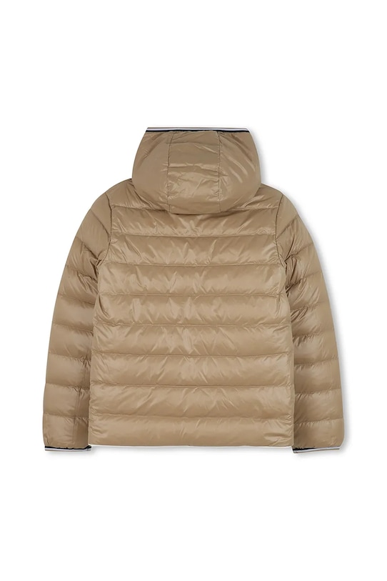 BOSS kurtka puchowa dwustronna dziecięca beżowy J52398.114.150
